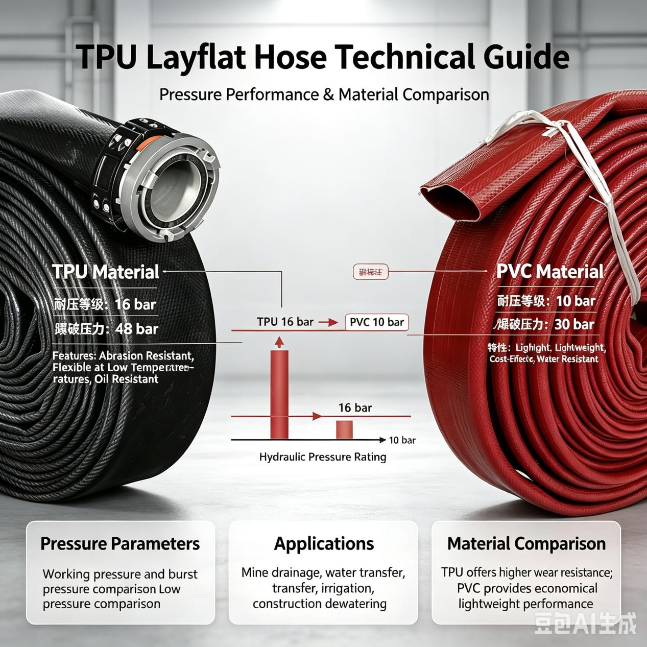 TPU Hose Guide: Pressura, Applications & PVC Comparison