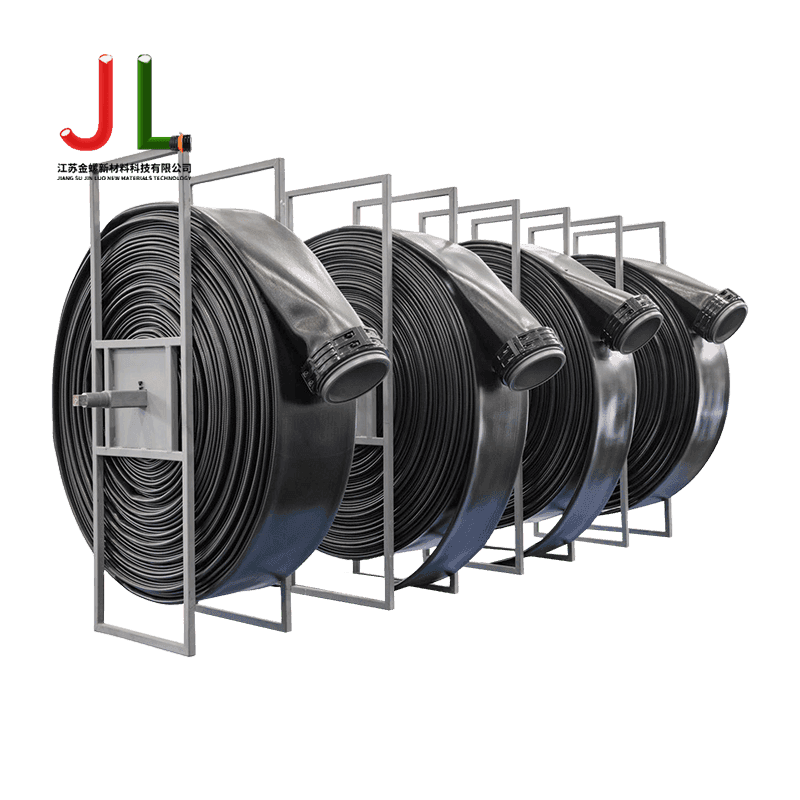 Jinluo Hose stercoris Drag Layflat Hose - Gravis-Officium, abrasione repugnans agriculturae Hose ad trahendum et transportandum Stercus
